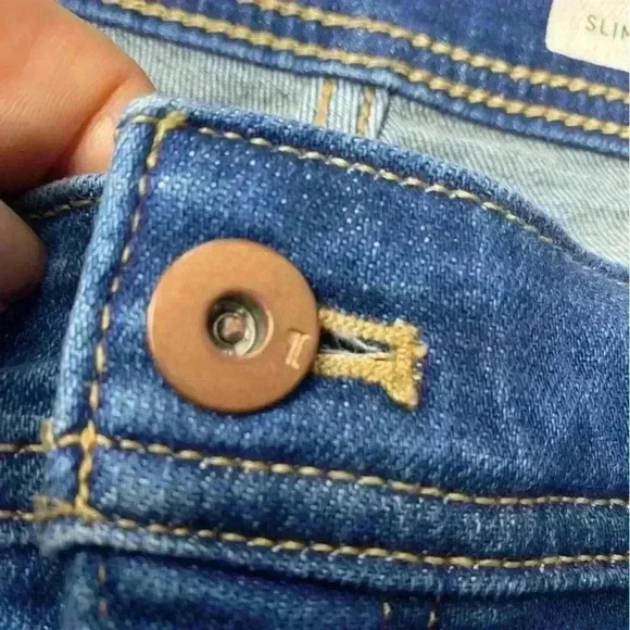 Pilcro and the letterpress by Anthropology denim slim boyfriend jeans size 29 - Picture 7 of 9